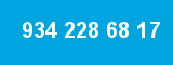 934 228 68 17 934 228 68 17